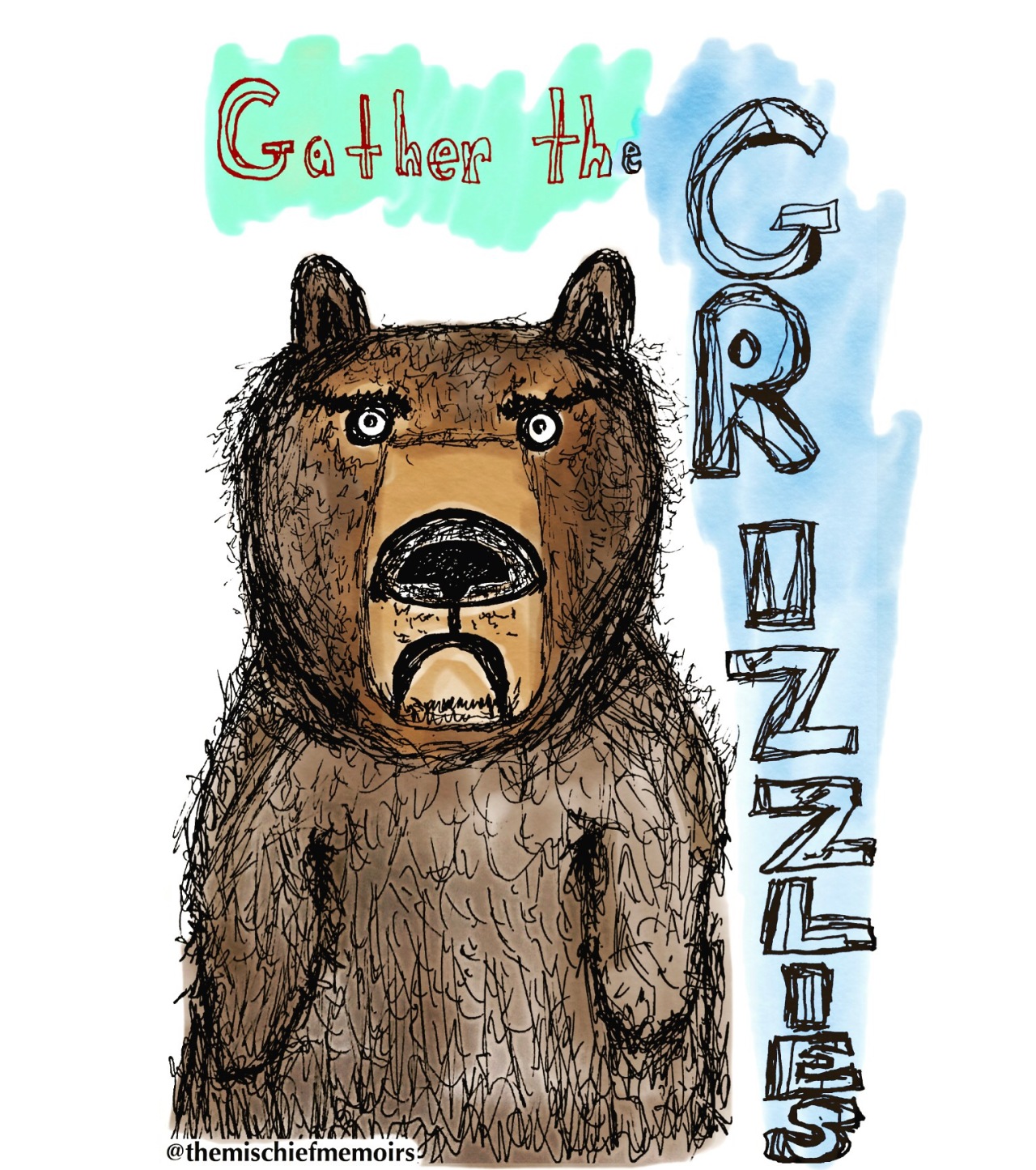 Gather the Grizzlies, in full technicolor resistance.